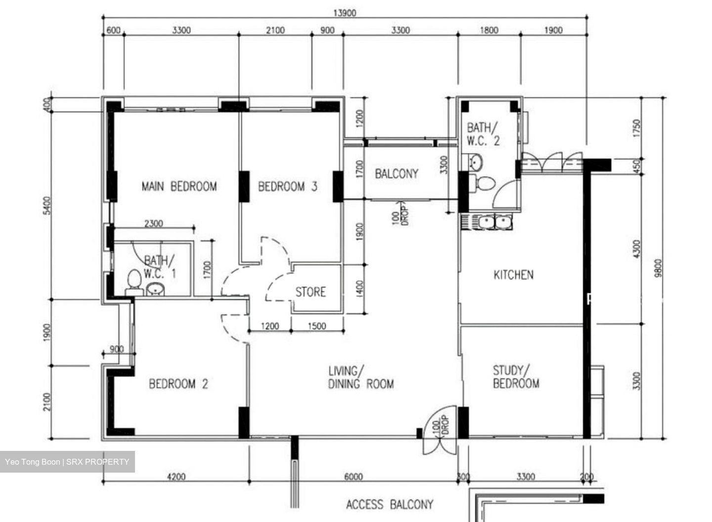 Blk 551 Choa Chu Kang Street 52 (Choa Chu Kang), HDB 5 Rooms #525032001